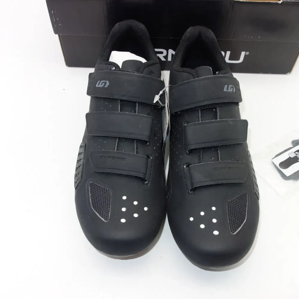 NEW Louis Garneau Chrome II 2 Men's Cycling Road Bike Shoes Black Size 39